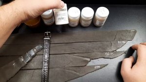 Купил кожу, сделал ременные заготовки, чем я обрабатываю кожу. Ремни доступны к заказу!