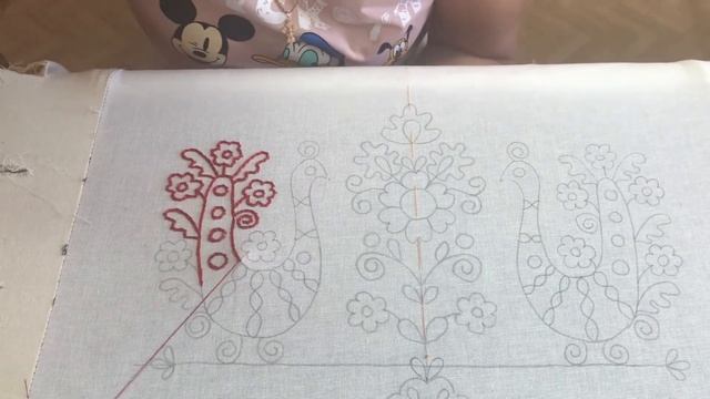 Русь мастеровая, Ивановская область, Почин на О.Л., вышивка смотреть онлайн