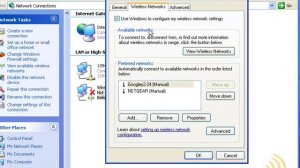 Wireless Networking - Manually Connect Windows XP - Part 1