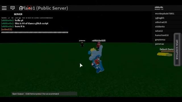 Roblox script showcase 3 [Glitch Dance V2] смотреть онлайн