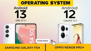 Samsung Galaxy F54 VS Oppo Reno 8 Pro Plus - Full Comparison ⚡Which one is Best