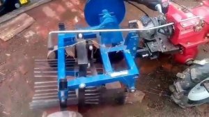 Редуктор на картофелекопалке с мотоблоки кентавр