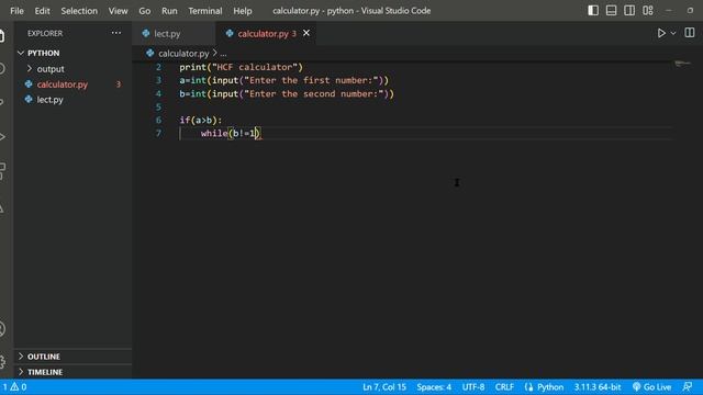 calculator py   python   Visual Studio Code 2023 04 19 18 57 14