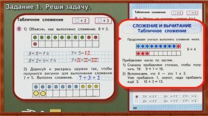 Стр 34 Моро 1 класс 2 часть Математика рабочая тетрадь решебник ответы