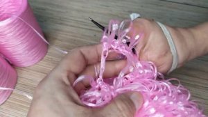 Вяжем варежку крючком. Рукавичка мочалка✂️