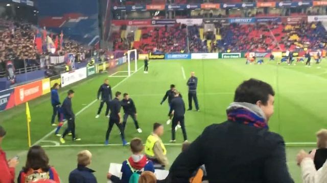 Разминка запасных ЦСКА смотреть онлайн