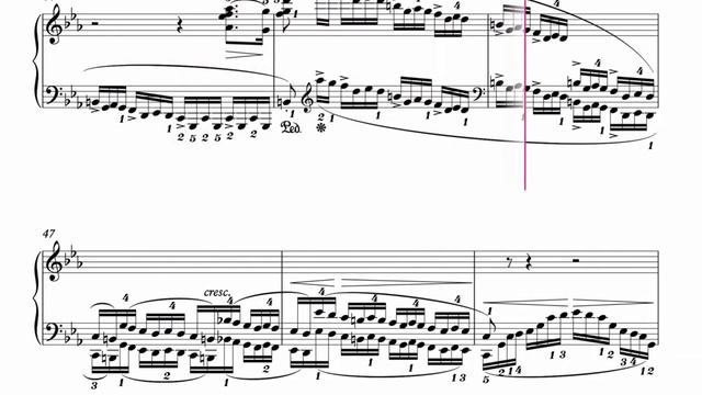 Chopin: Étude No.12 in C minor 'Revolutionary', Opus 10 - Piano Sheet Music смотреть онлайн