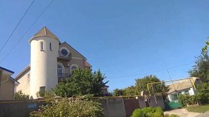 Усатово. Узкие улочки посёлка.