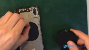 Замена стекла, крышки корпуса iPhone X XS back glass replacement