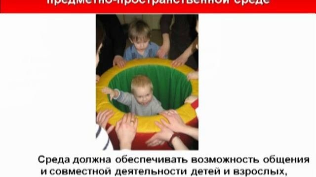 Требования стандарта (ФГОС) дошкольного образования к организации предметно-пространственной среды