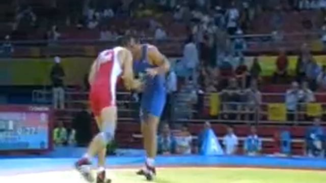 Wrestling - Olympic Games 2008, Minguzzi vs Abrahamian