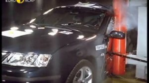 Краш тест Saab 9-3 Convertible 2004 (E-NCAP)