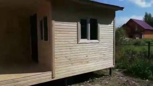 Хозблок с верандой 6х6 метров