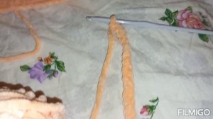 Вязание для начинающих. Шнурок или пояс крючком...