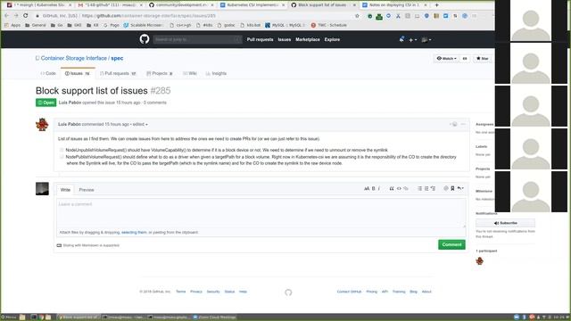Kubernetes SIG Storage - CSI Implementation Workgroup 20181026 смотреть онлайн
