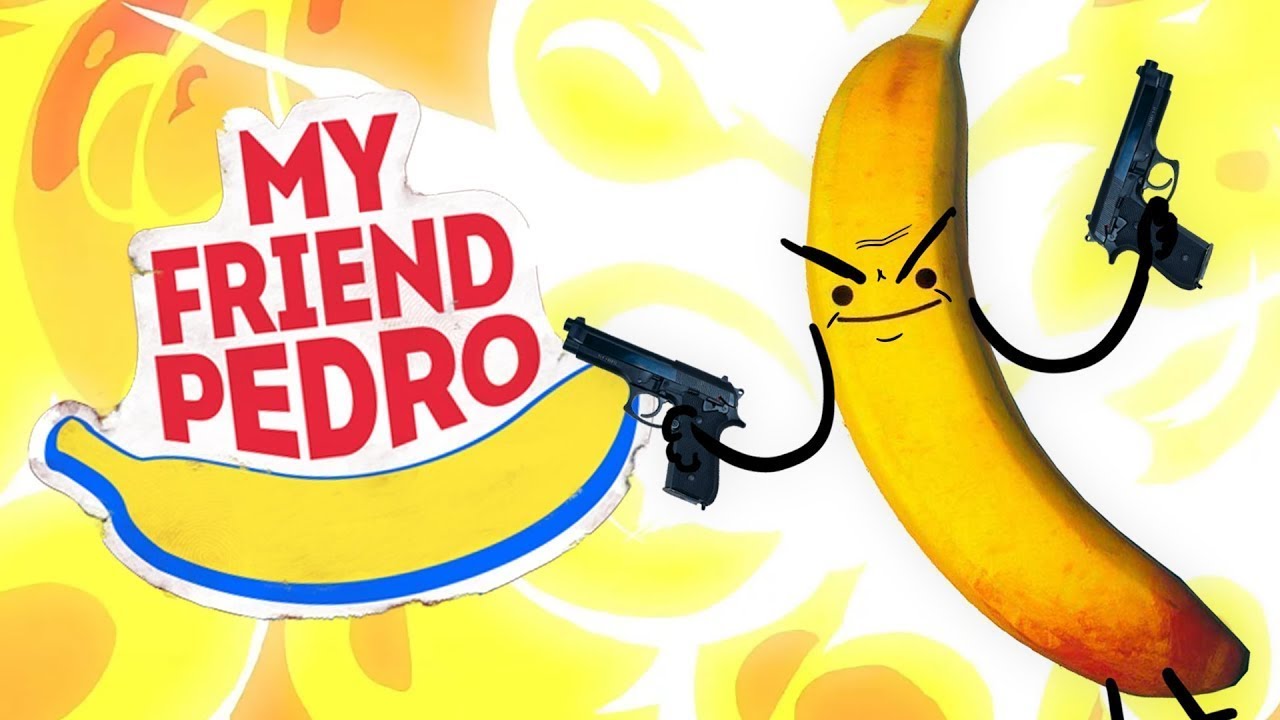 Мой друг педро. Pedro Banana. Banan Педро. Банан из игры май френд Педро.