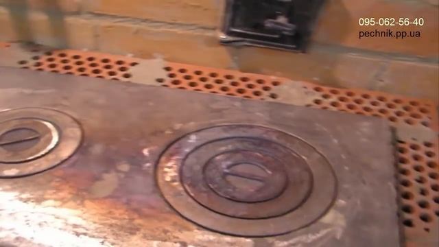 Печное отопление двухэтажного дома. Колпаковые печи с грубами. Печник. смотреть онлайн