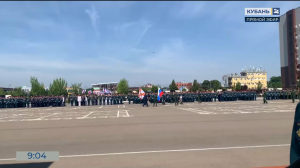 В Краснодарском высшем военном училище прошел торжественный выпускной