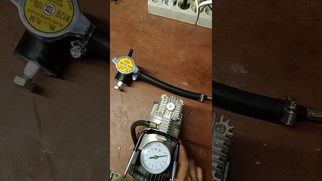 Тест пробки радиатора тойота