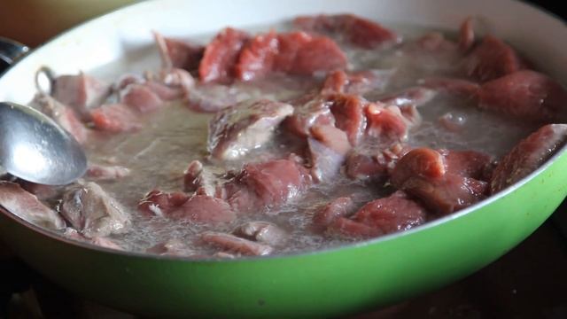 Чашушули острое блюдо грузинской кухни из  телятины. Быстрый рецепт за 7 минут.
