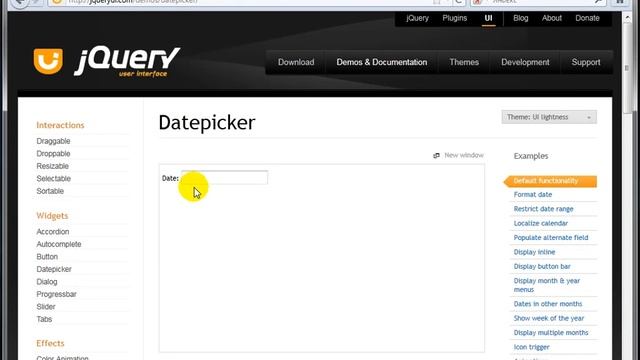 jQuery UI - эффекты смотреть онлайн