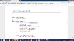 Java Programming 2 - Intro to Threads (Lecture)