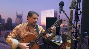 Голубая луна, гитара по скайпу, BLUE MOON Acoustic guitar jazz, классическая гитара в джазе, уроки.