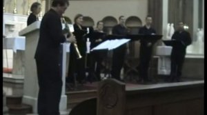 CHRIS Playing Saxophone at Garbarek with 7 Singers