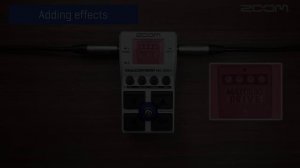 ZOOM MS-50G+ Quick Tour