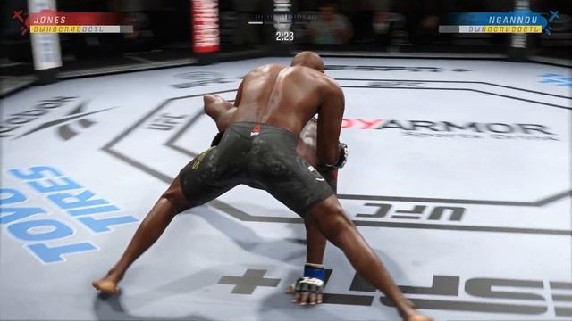 UFC 4 - Бой Джон Джонс Jon Jones VS Фрэнсис Нганну Francis Ngannou