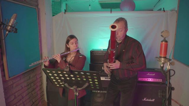 Gabaye sonate, Beatrice Ovalle flauta y Zilvinas Smalys Fagot смотреть онлайн