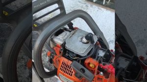 Хускварна 135 после замены зажигания.