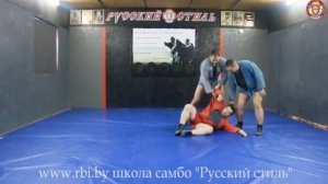 урок 13. бросок задняя подножка под две ноги от сопротивления.