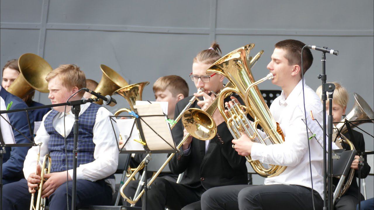 Фестиваль духовых оркестров Тверские фанфары смотреть онлайн
