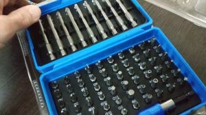 Набор бит ПРО-71 ЗУБР. Удлиненные биты, Набор специальных бит. Биты для шуруповерта или для отвертк