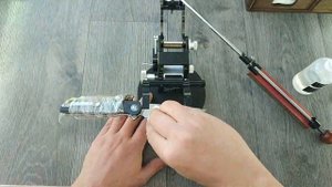 Заточка складного ножа Bestech Ascot сталь D2. TSPROF Blitz Pro