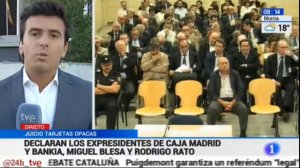 Miguel blesa Rodrido Rato interrogados