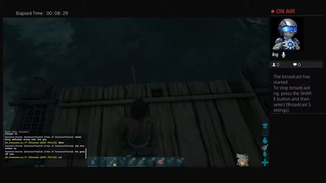 ARK SURVIVAL TRYING TO FISH WITH TOXIC PLAYERS смотреть онлайн