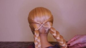 ЗАПЛЕТИ 2 КОСИЧКИ и ПРИЧЁСКА ГОТОВА. БЫСТРЫЕ, ПРОСТЫЕ ПРИЧЁСКИ ДЛЯ ЛЕНИВЫХ. CUTE & EASY HAIRSTYLE