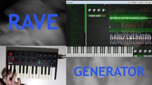 RAVE GENERATOR 2 Free VST for 90s Rave Music (Preset Demo)
