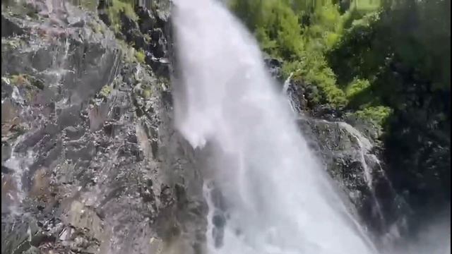 Репортаж от внука. Горы, реки, водопады. Природа Кавказа. Домбай. смотреть онлайн