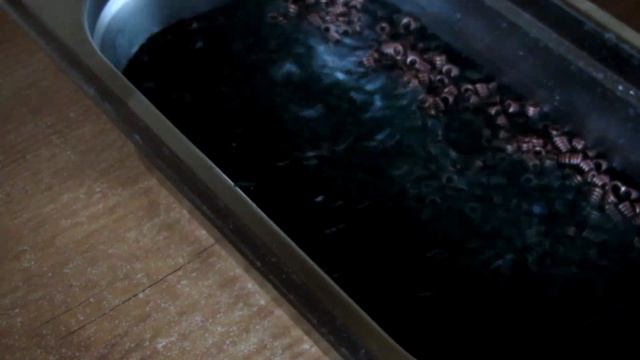 Травление медной спиральной насадки смотреть онлайн