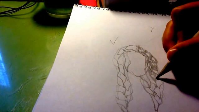 УРОК №1: Как нарисовать волосы смотреть онлайн