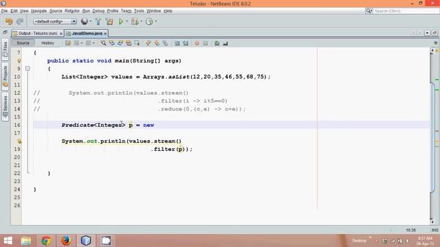 17.18 Java 8 Stream Api Features part 16 filter reduce predicate Interface test method смотреть онлайн