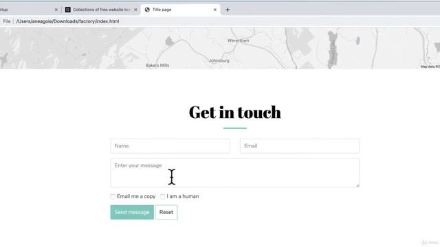 8. Bootstrap 4, Templates, And Building Your Startup Landing Page | 14. Using Templates смотреть онлайн
