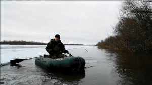 Открываю лодочный сезон -2023 в середине МАРТА!