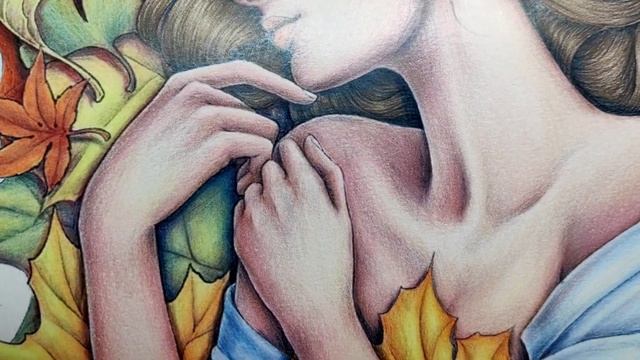 Обзор цветных карандашей Nyoni 24 Portrait set смотреть онлайн