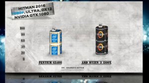 G5400 vs RYZEN 3 1300X - BENCHMARKS / GAMING TESTS REVIEW AND COMPARISON /