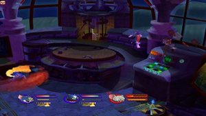 Tom and Jerry in War of the Whiskers Tom And Robot Cat Vs Nibbles And Spike (Master Difficulty)