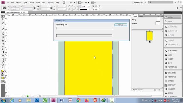 error encountered while reading jpeg image | Exporting to PDF in Indesign [ Indesign Tutorial ] смотреть онлайн